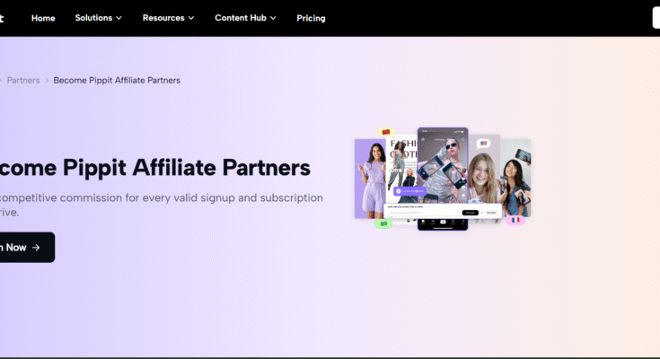 Pippit AI Powered by CapCut Affiliate Program Review (2025): Earn 25% Recurring Commissions Promoting AI Tools